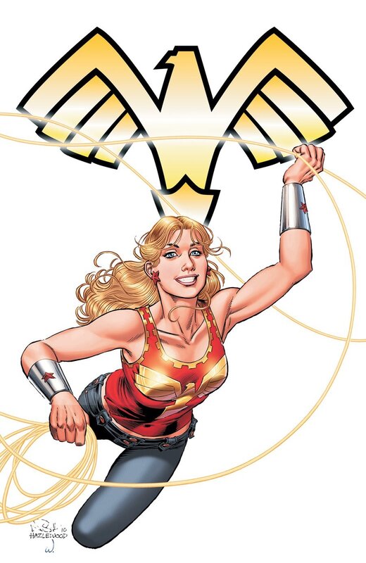 Wonder Woman in action