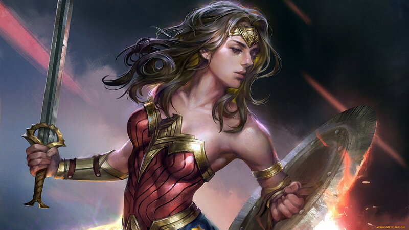 Wonder Woman Warrior — Red