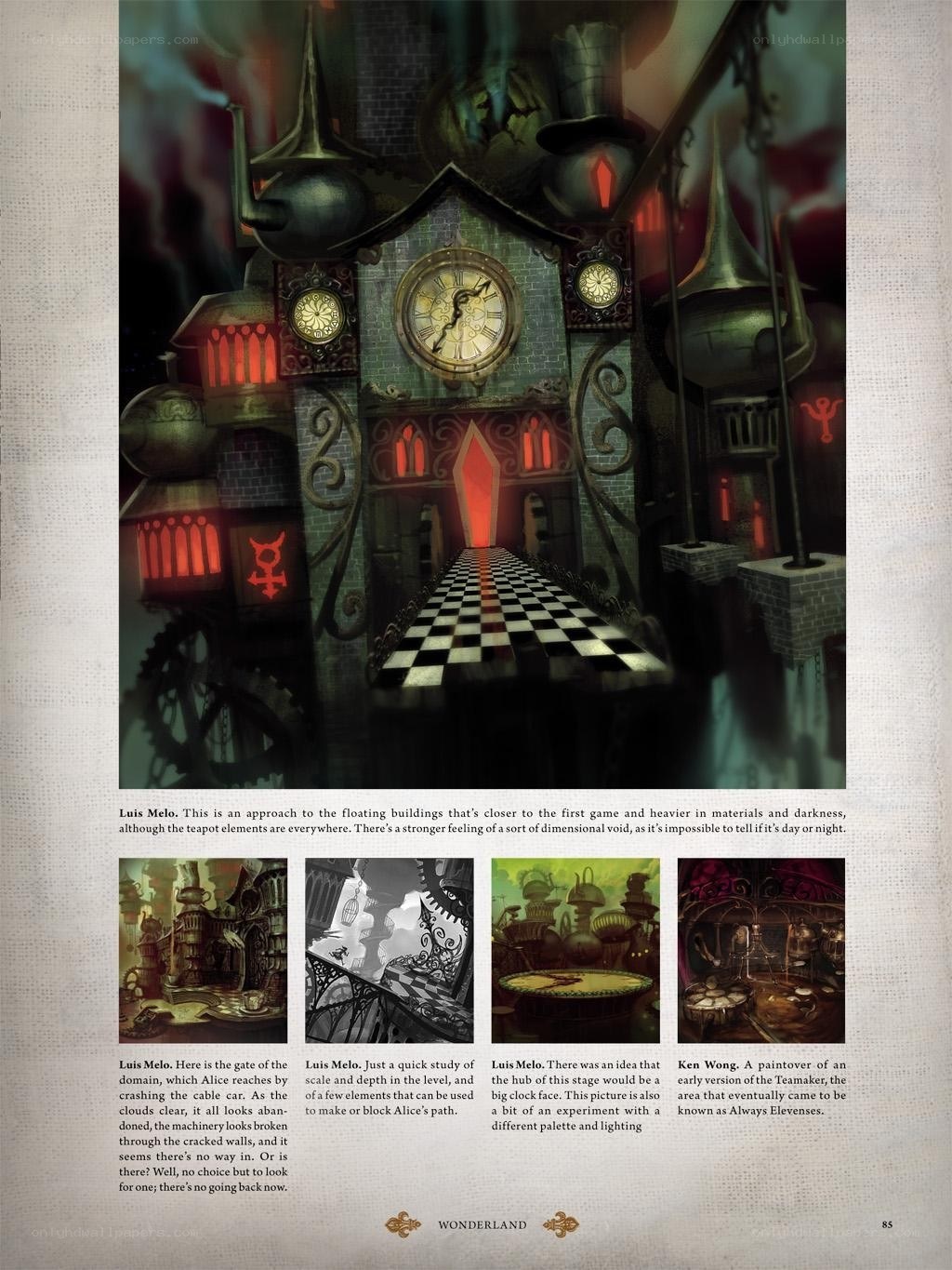 Wonderland concept art