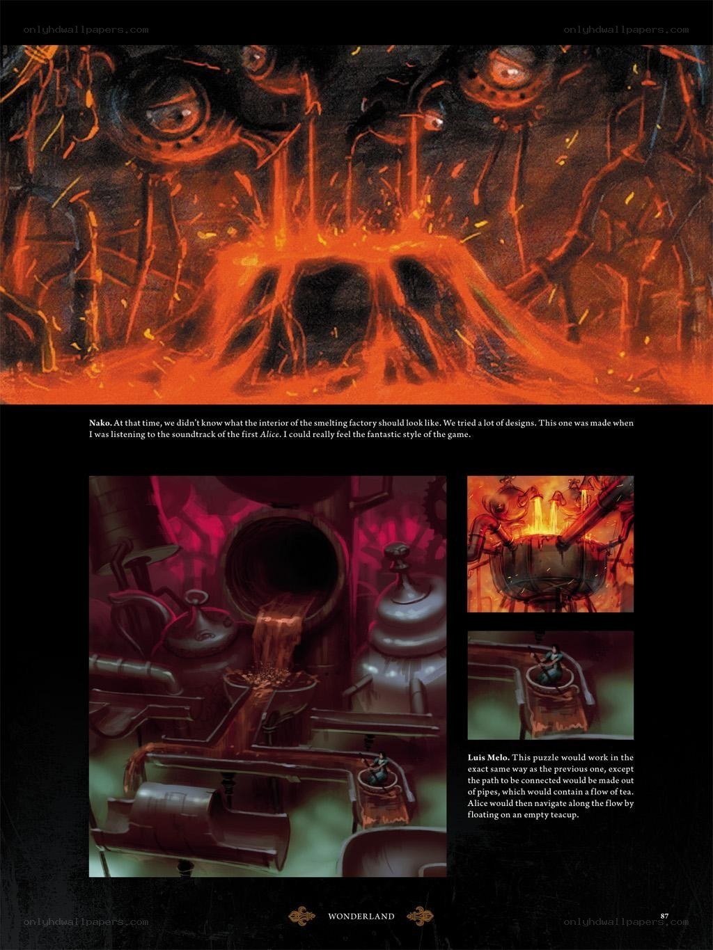 Wonderland concept art
