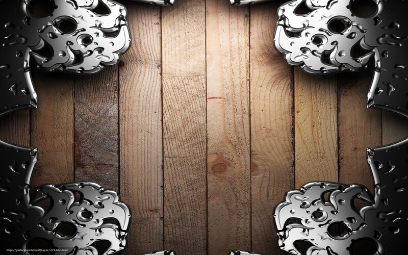 wood and metal frame