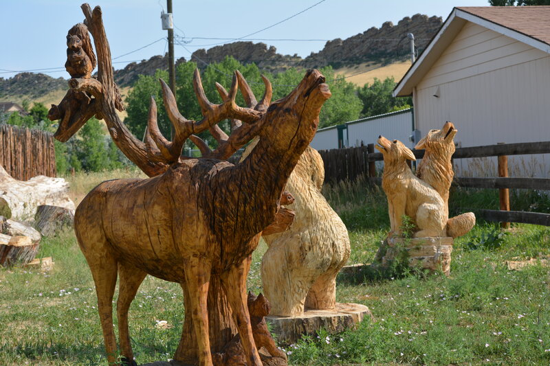 Wood Carvings of Animals