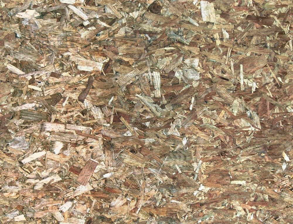 wood chip composite surface