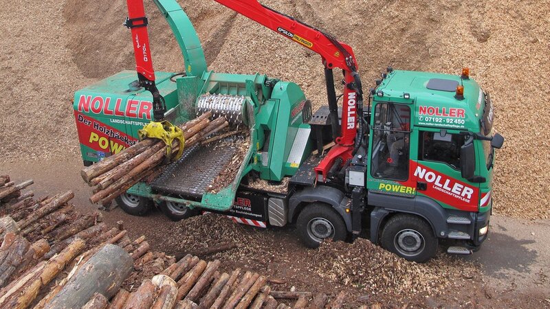 Wood Chipper Truck