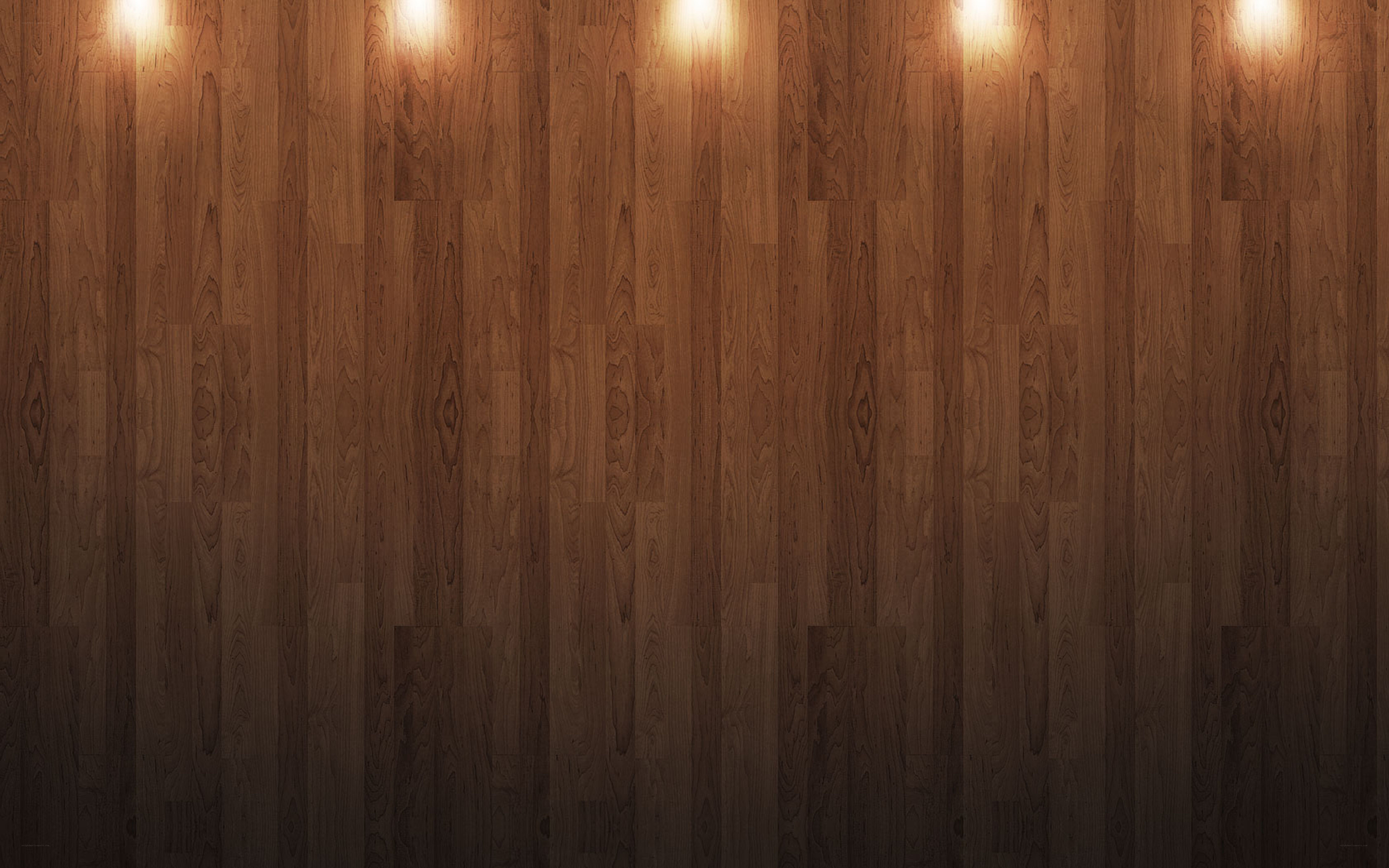 wood floor with warm lighting