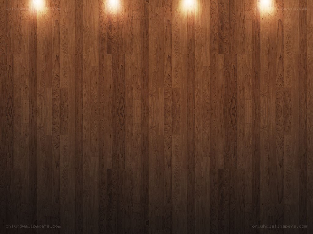 wood floor with warm lighting
