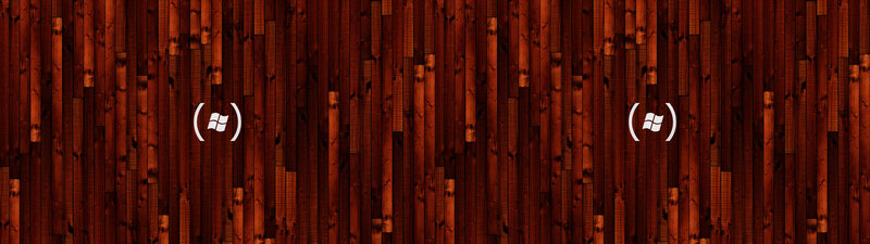 wood texture with windows logo