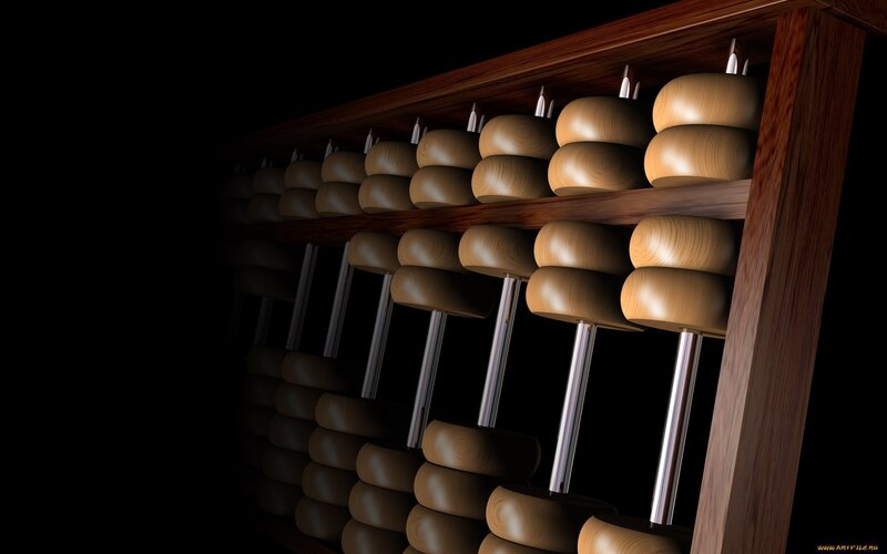 Wooden Abacus Beads
