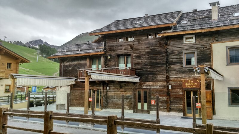 Wooden Alpine Building