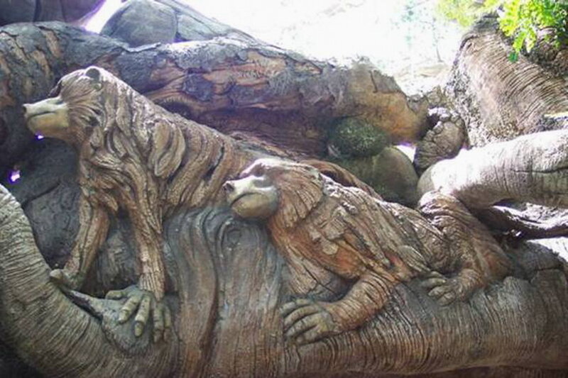 Wooden Animal Sculptures