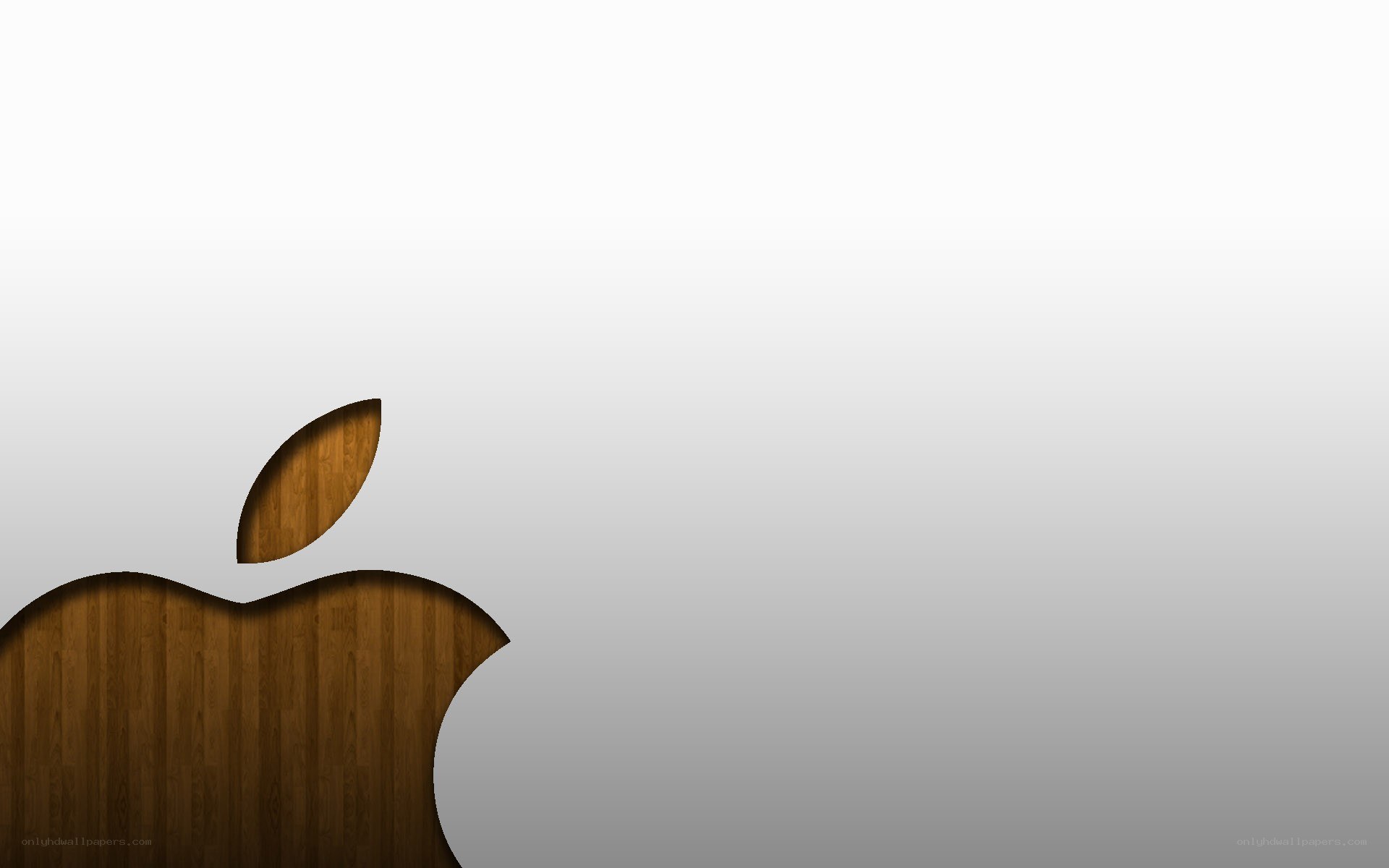 wooden apple logo wallpaper