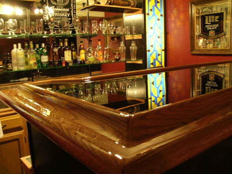 Wooden Bar Counter