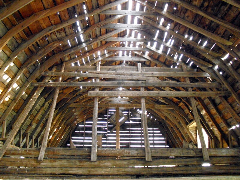 Wooden Barn Ceiling