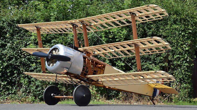 Wooden Biplane Aircraft