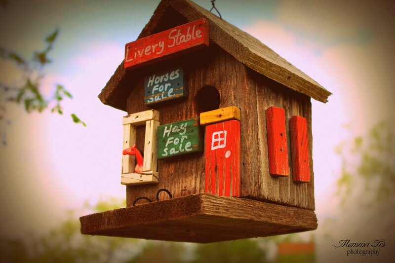 Wooden Birdhouse — Brown