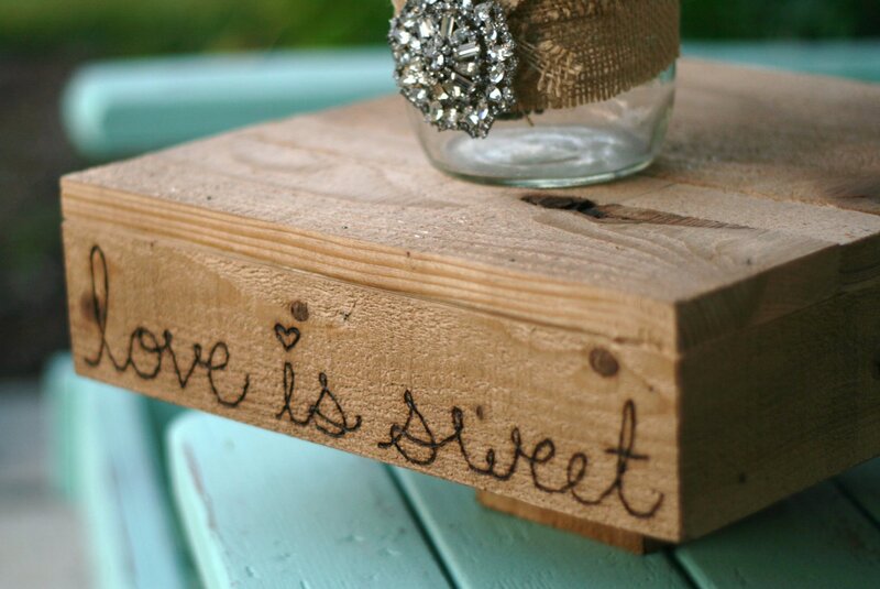 Wooden Block with Text
