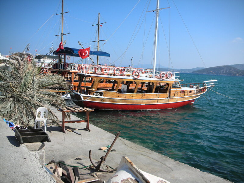 Wooden Boats at Dock