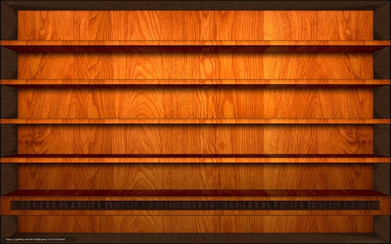 Wooden Bookshelf