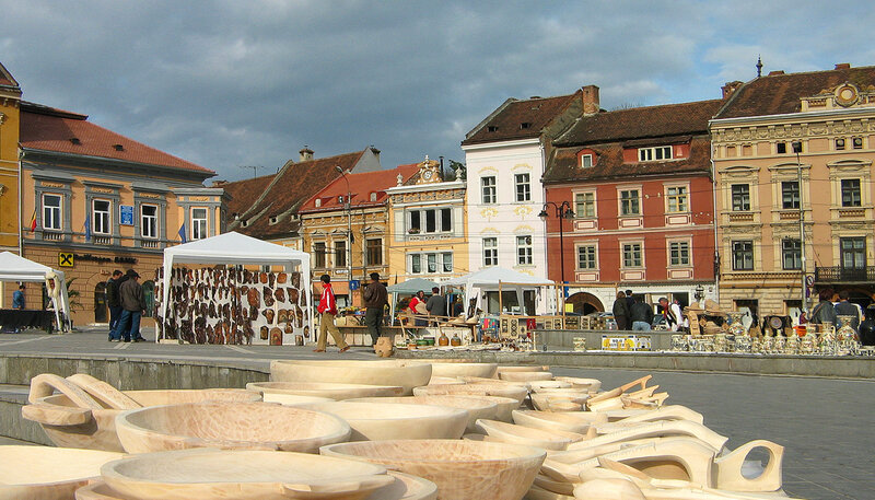 Wooden Bowls on Display