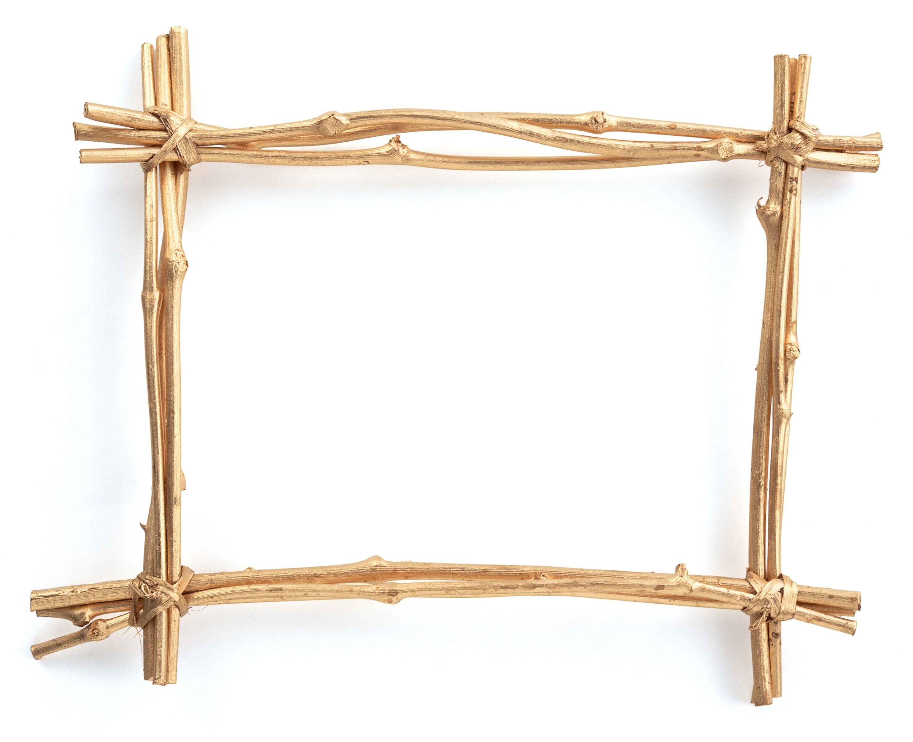 wooden branch frame