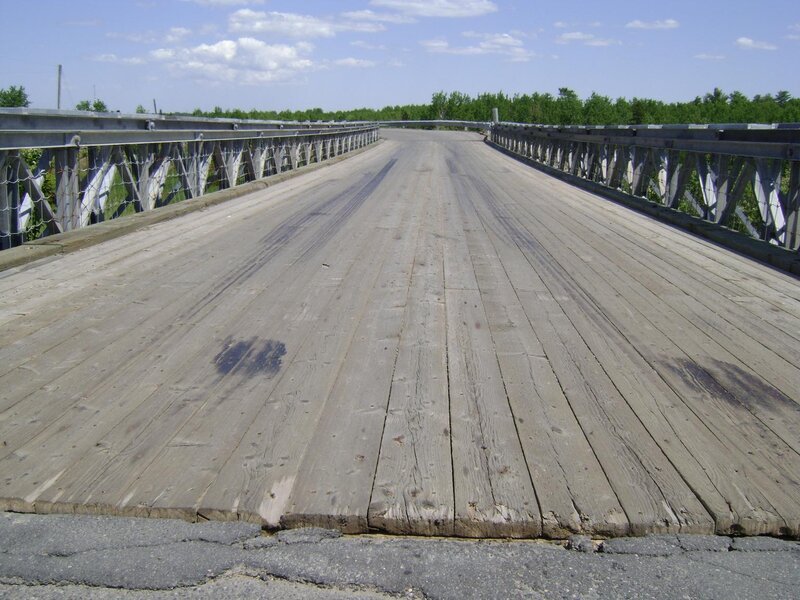 Wooden Bridge Deck