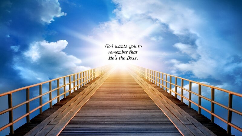 Wooden Bridge to Sky — Blue