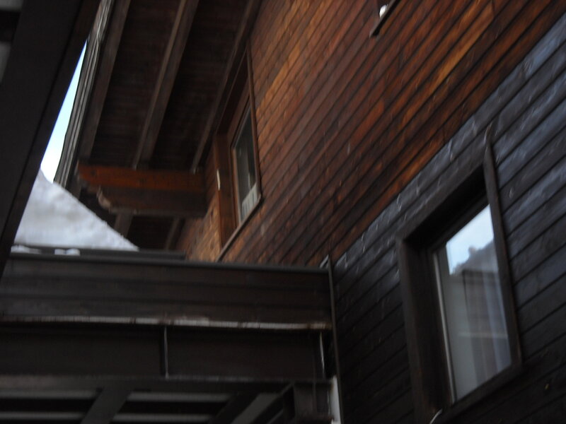 wooden building exterior