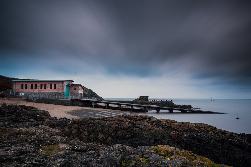 Wooden Building on Coast