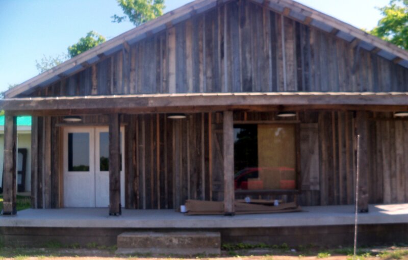 Wooden Building with Porch