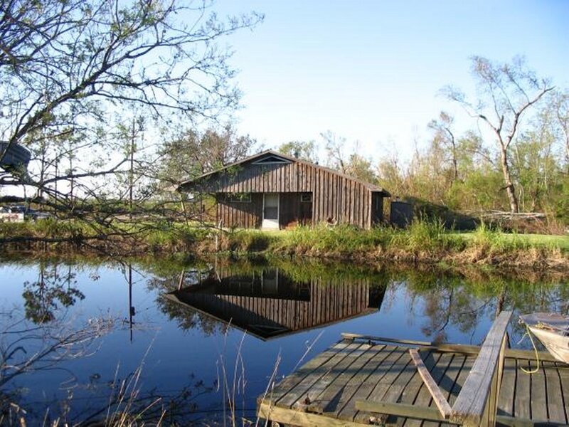 Wooden Cabin by Water