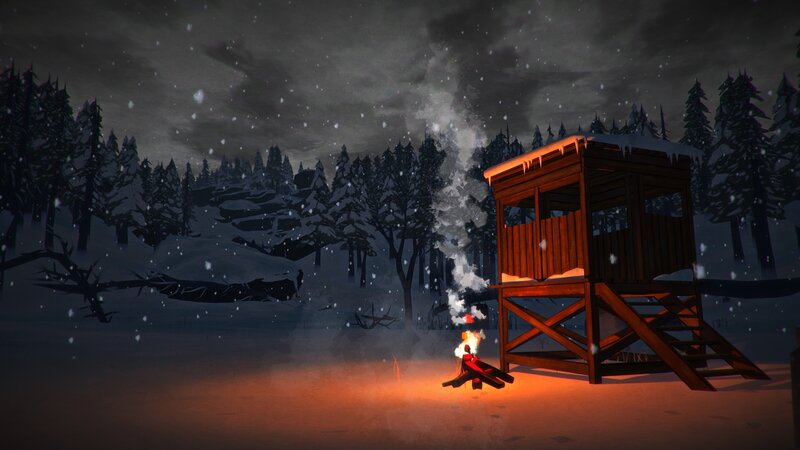 Wooden Cabin in Snow — Brown, Cold, Quiet