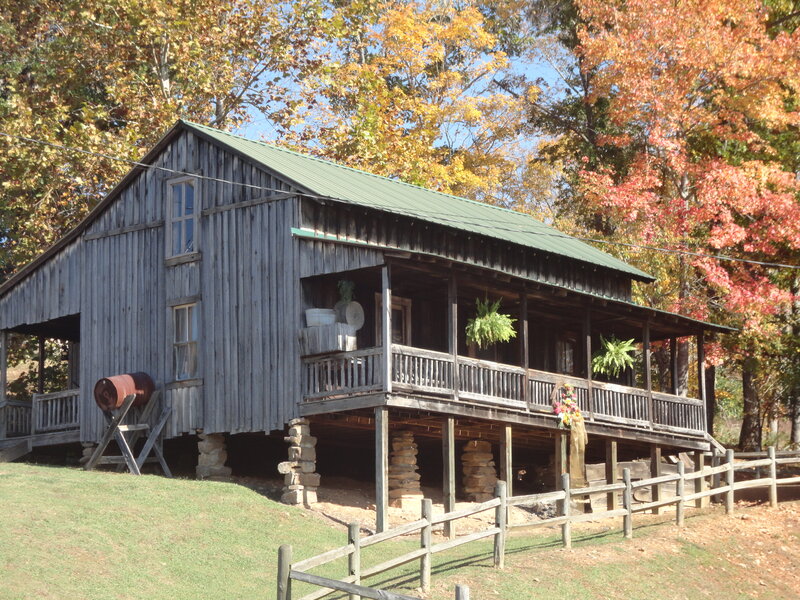 Wooden Cabin with Porch