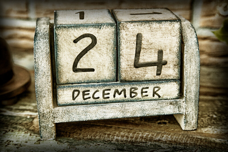 Wooden Calendar Blocks