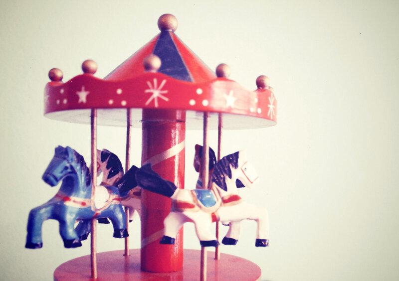 Wooden Carousel Toy