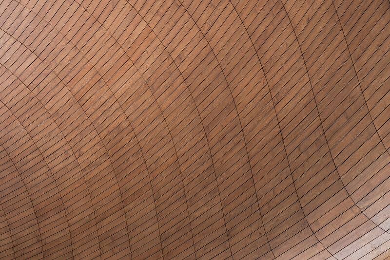 Wooden Ceiling Panels — Brown