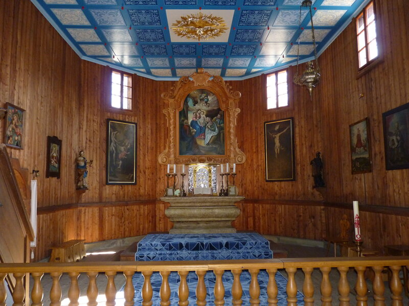 Wooden Chapel Interior