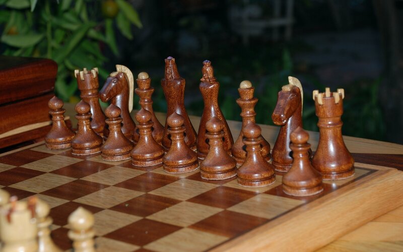Wooden Chess Pieces