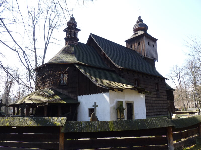 Wooden Church Building — Brown