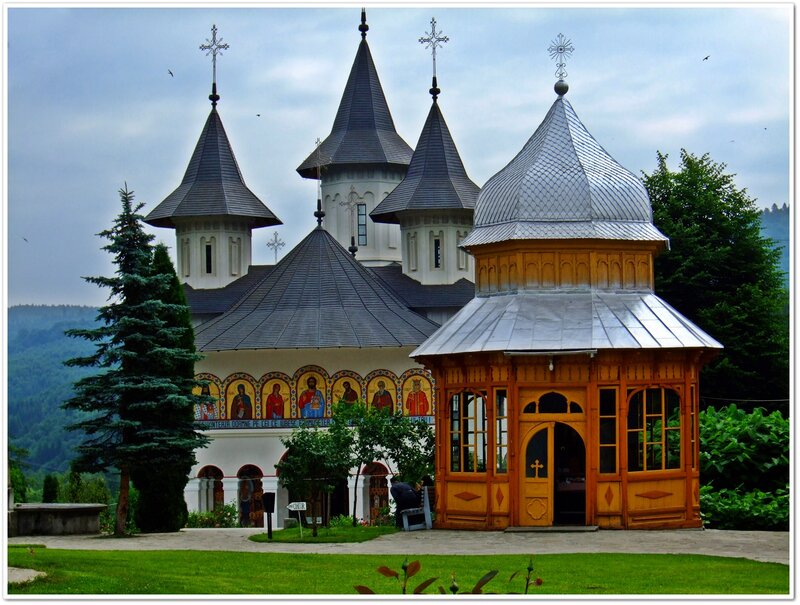 Wooden Church Building — Green