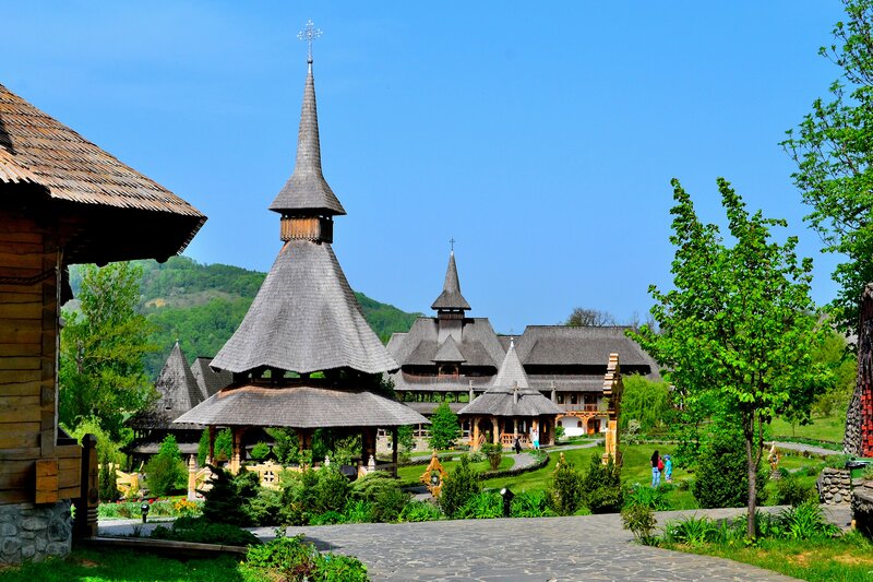 Wooden Church Complex — Blue