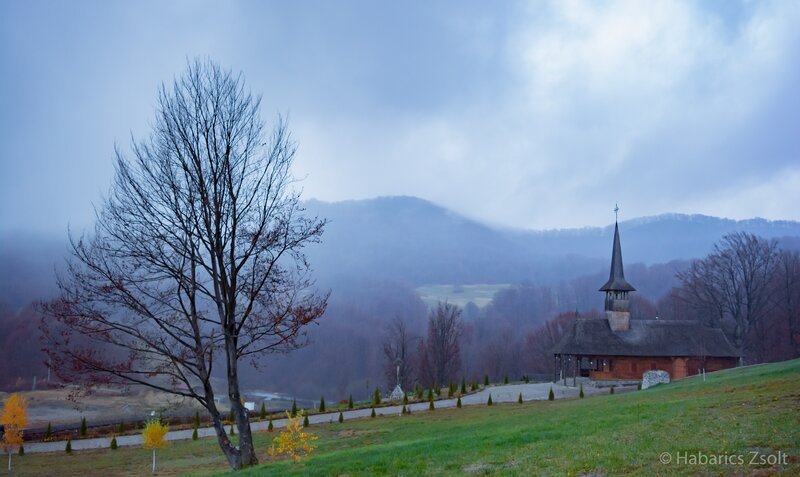 Wooden Church in Mountains — Green