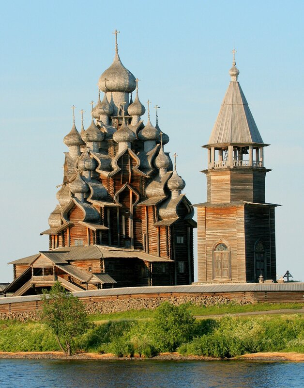 Wooden church on Kizhi Island