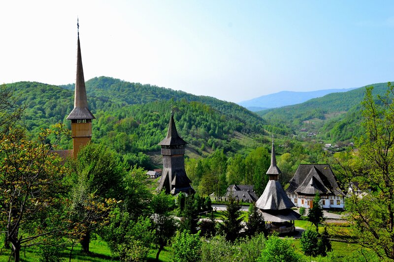 Wooden Church Towers