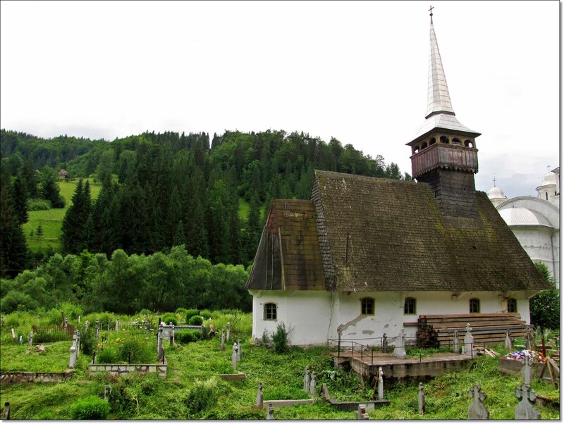 Wooden Church with Steeple