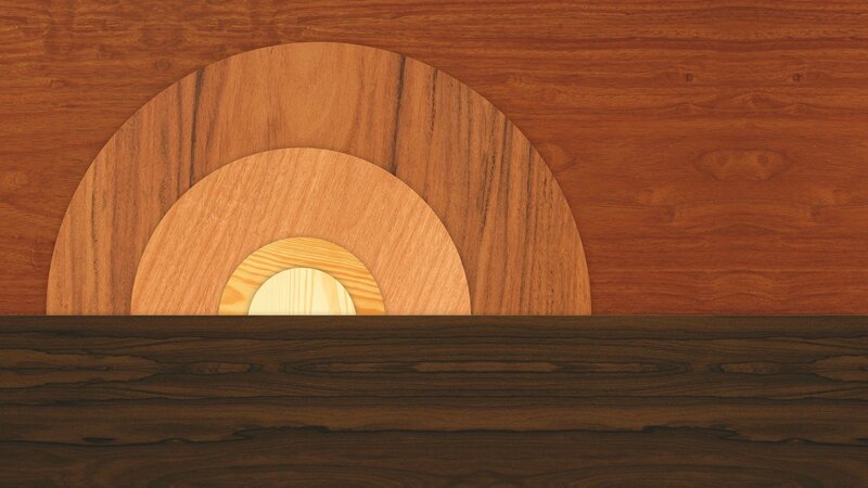 Wooden Circular Design
