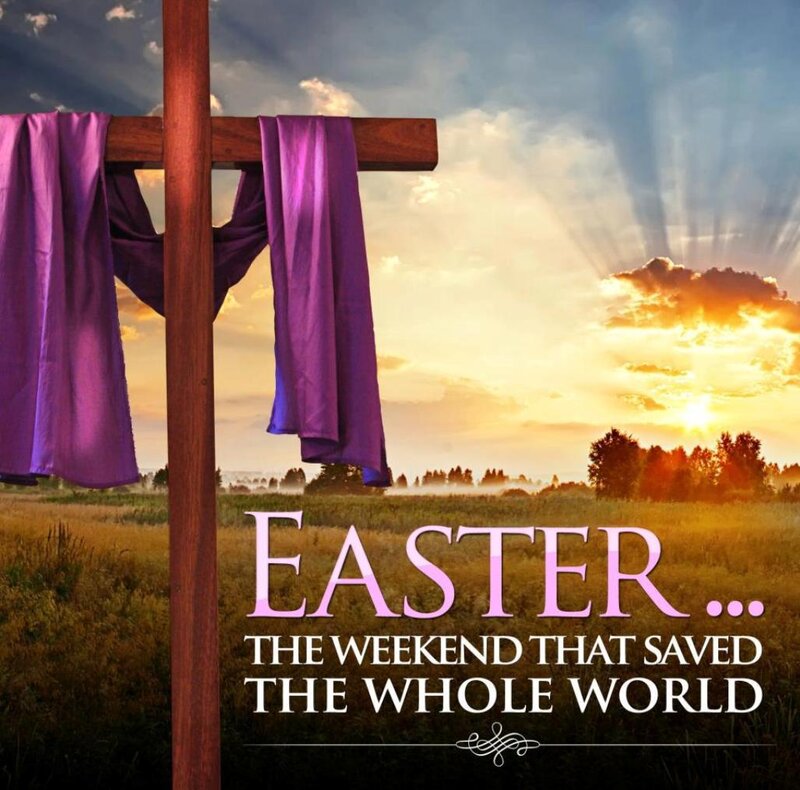 Wooden Cross with Purple Cloth