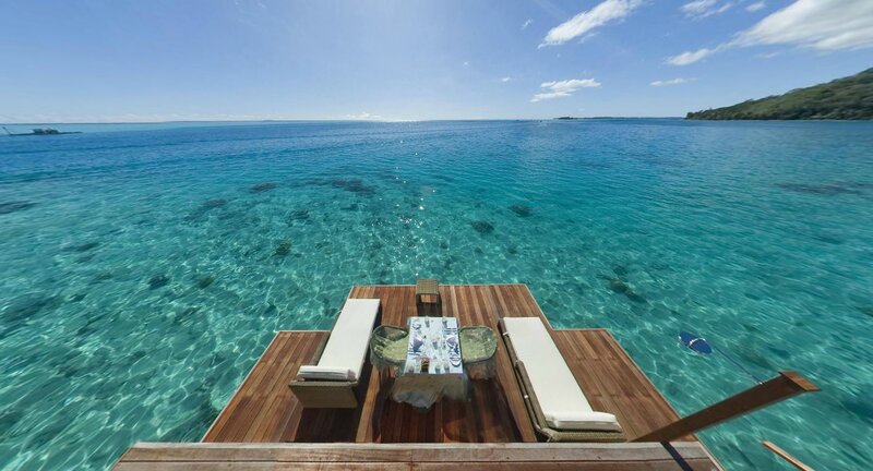 Wooden Deck over Water