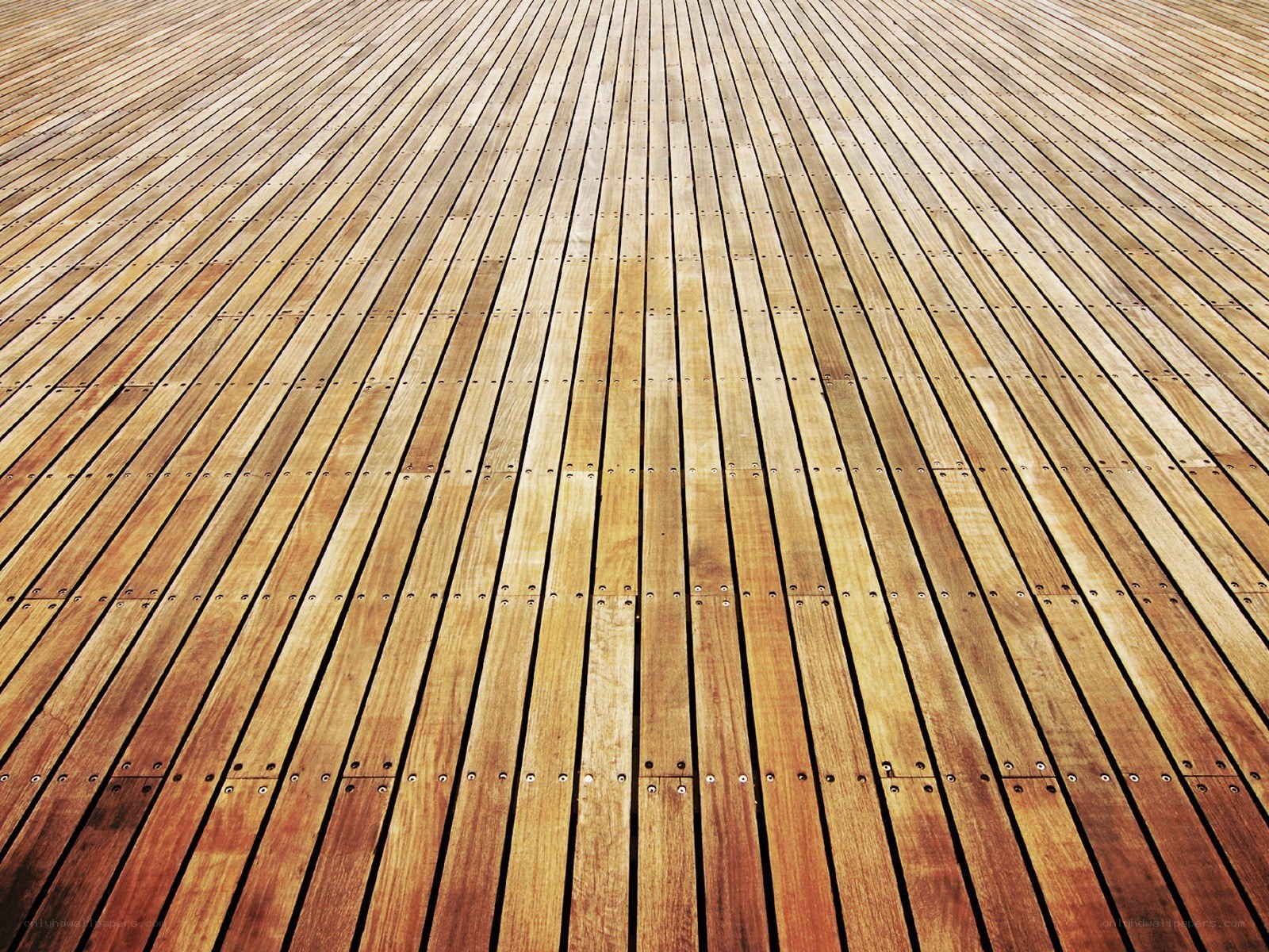 wooden deck planks