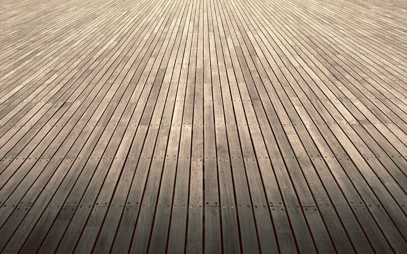 wooden deck planks