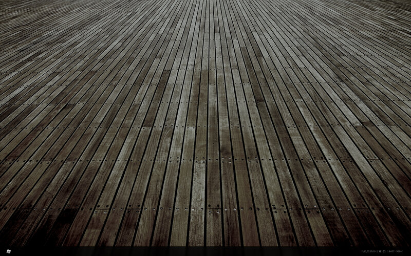 wooden deck planks